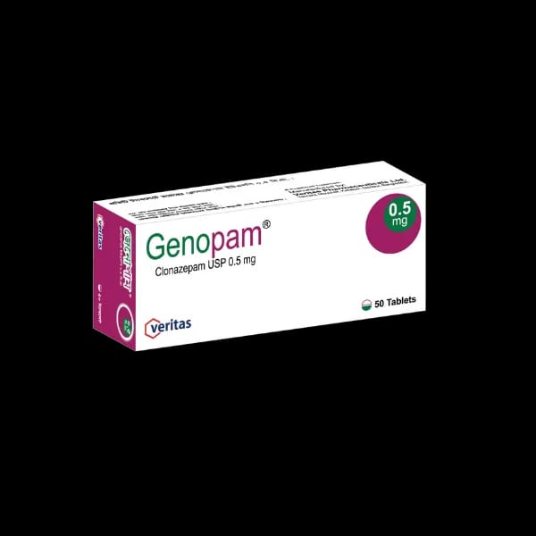 Tablet Genopam 0.5mg (50pcs)
